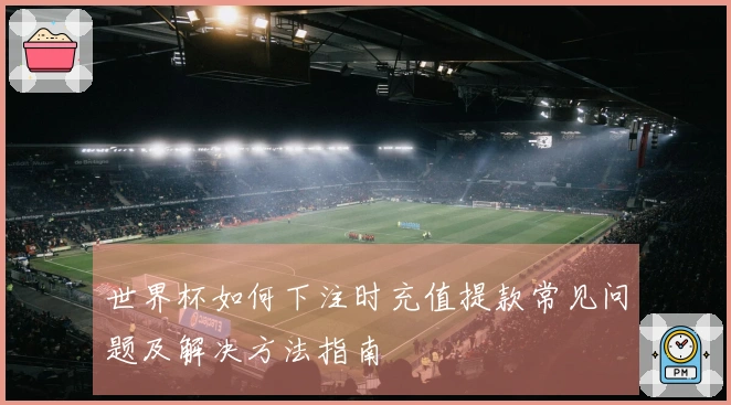 世界杯如何下注时充值提款常见问题及解决方法指南